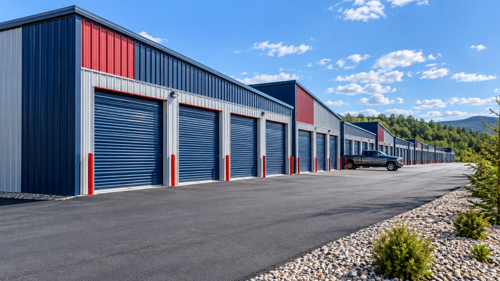Representative mini storage units