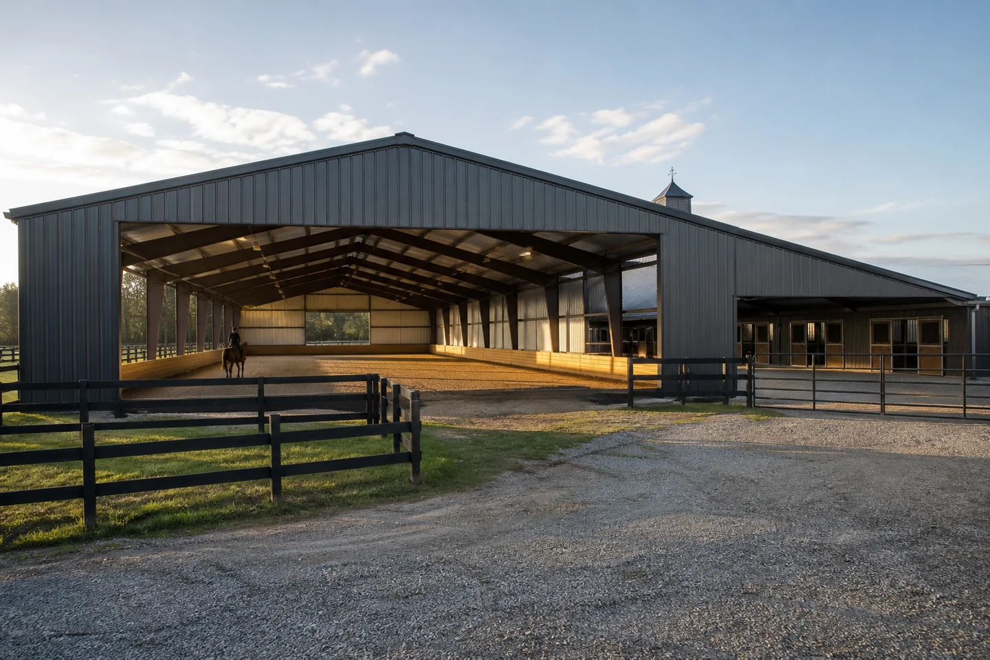 Steel Riding Arenas